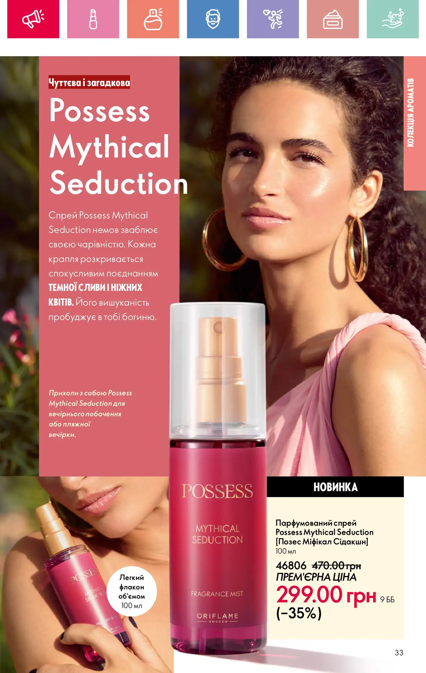 Аромат літа: як Possess Mythical Seduction оживає на шкірі