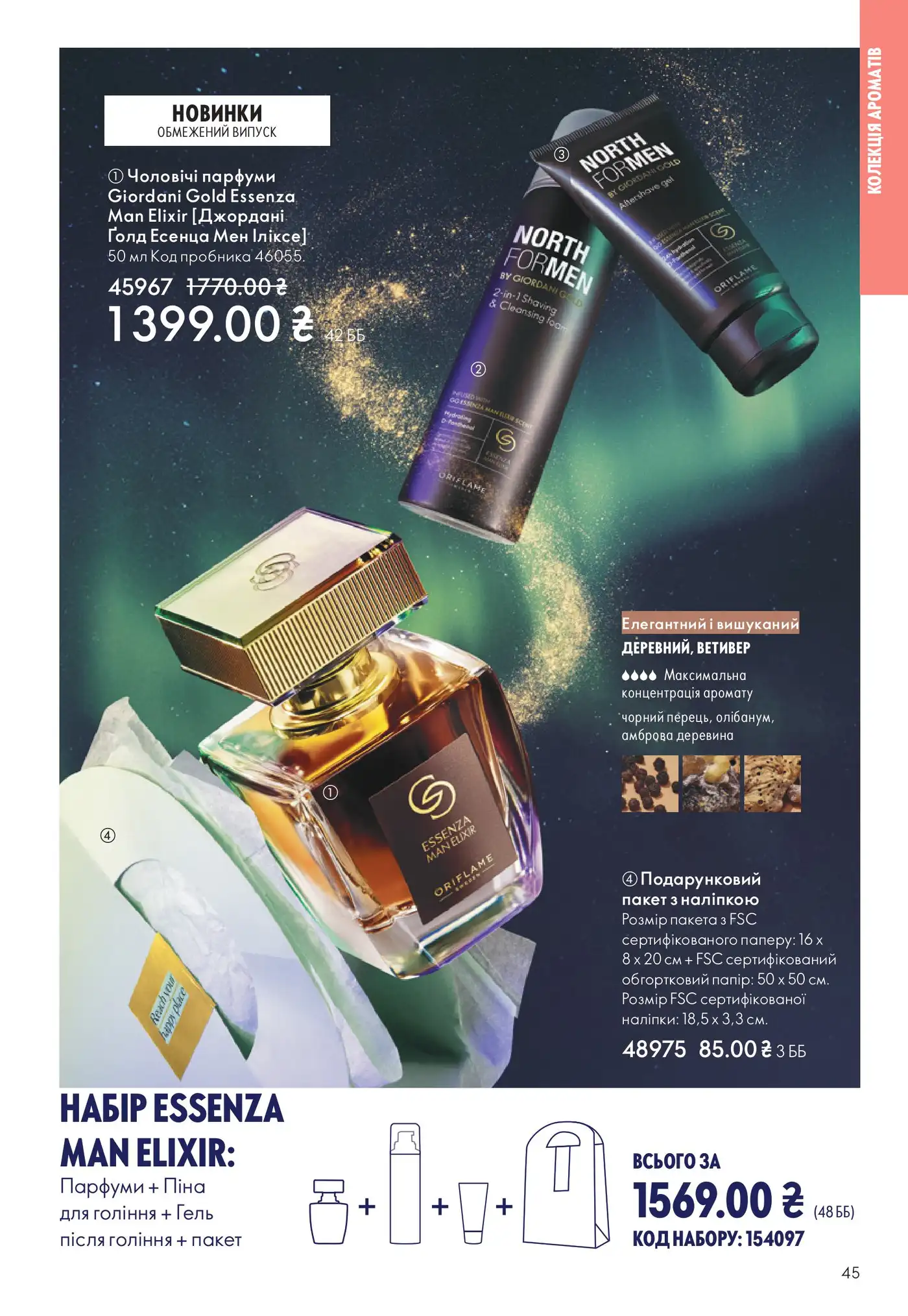 Essenza Man Elixir от Giordani Gold: честный рассказ о мужском наборе 1 Essenza Man Elixir від Giordani Gold: чесна розповідь про чоловічий набір